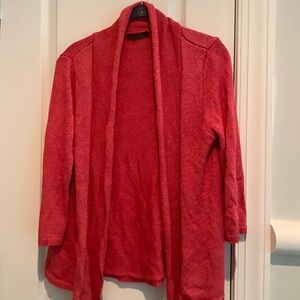 Red cardigan Cortefiel size medium